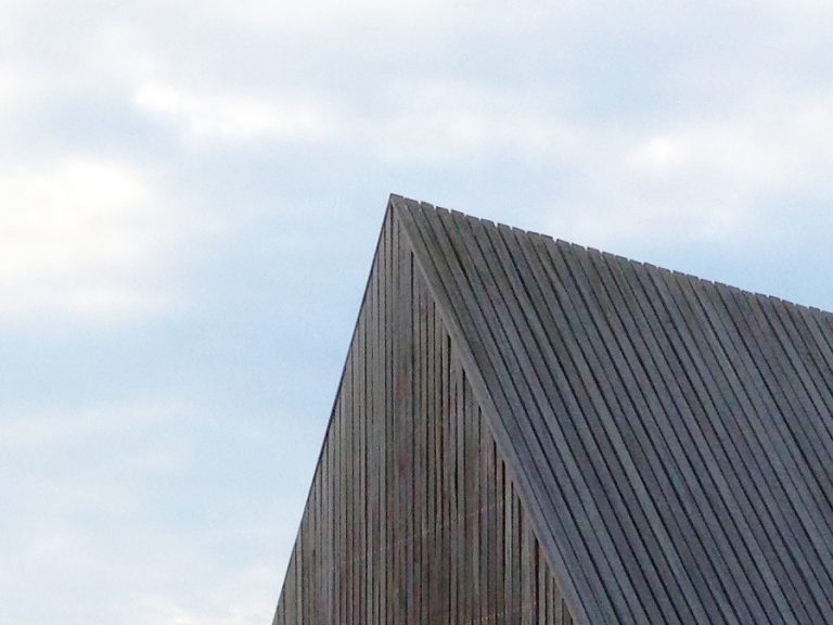 Ausschnitt Holzhaus Dach